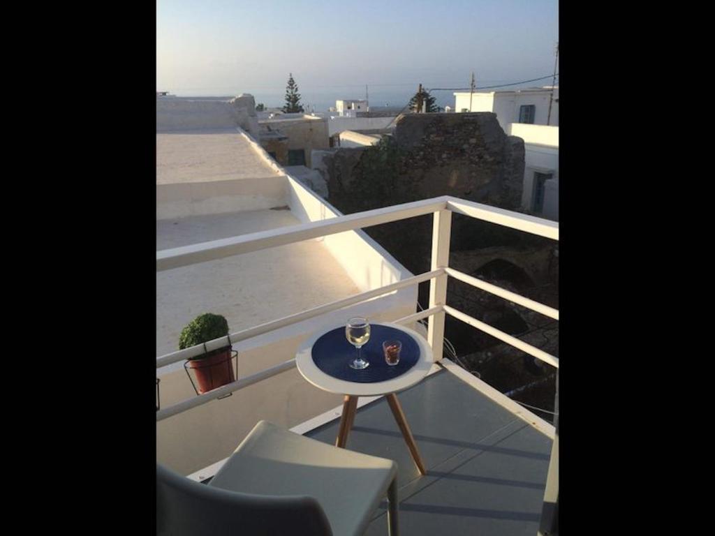 Balkon lub taras w obiekcie Studio Seagull - By Old Market Street - Naxos Town