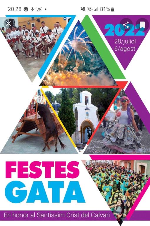 a collage of pictures of a festival of salsa at Nou Avenida in Gata de Gorgos