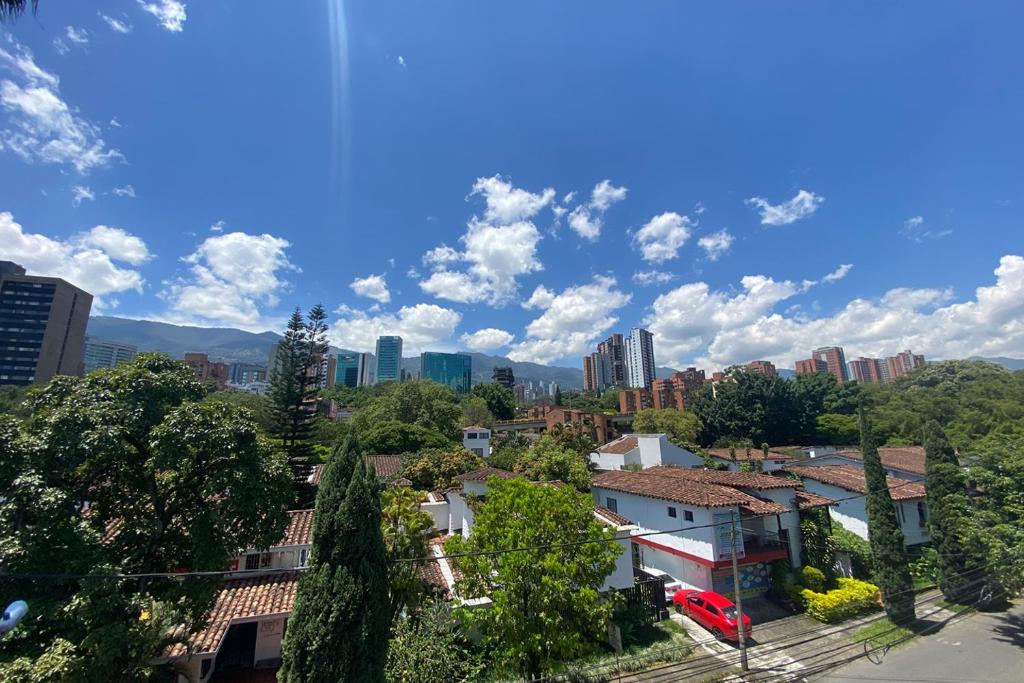 Linna Medellín üldine vaade või majutusasutusest Ayenda 1224 Pixel House pildistatud vaade