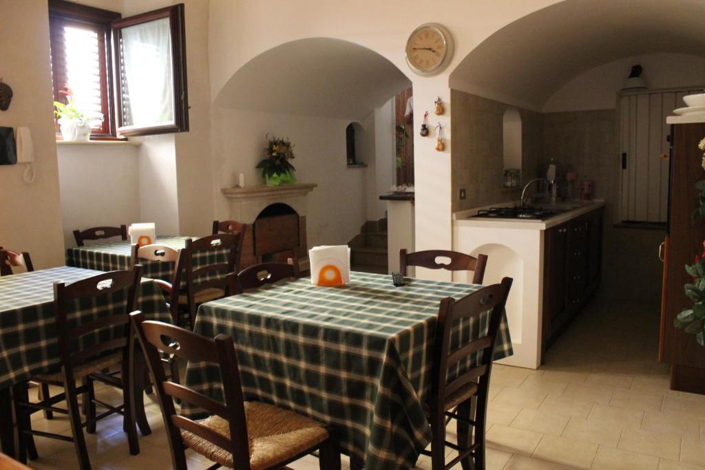 Posezení v ubytování B&B La Volta