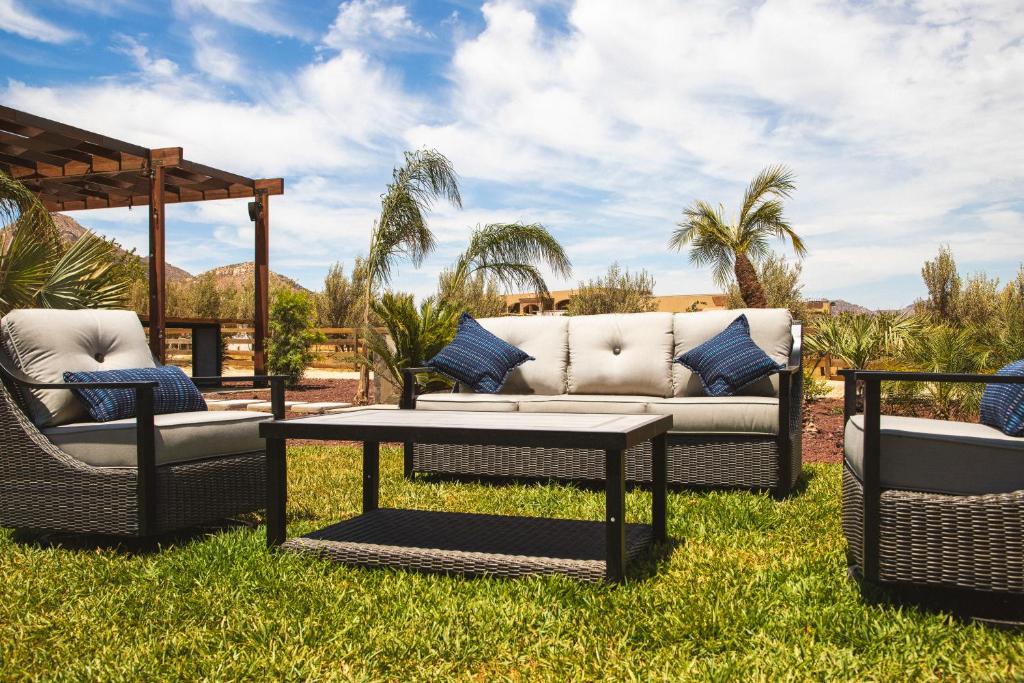 Posezení v ubytování Indomito Resort & Hotel Boutique