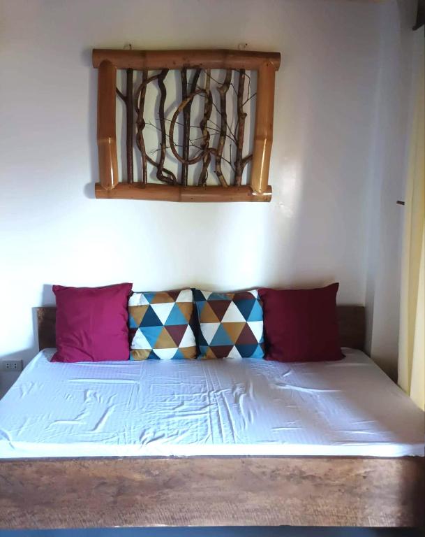Postel nebo postele na pokoji v ubytování OcamOcam Azur Inn
