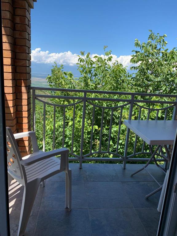 Balkón nebo terasa v ubytování Zandarashvili Guest House