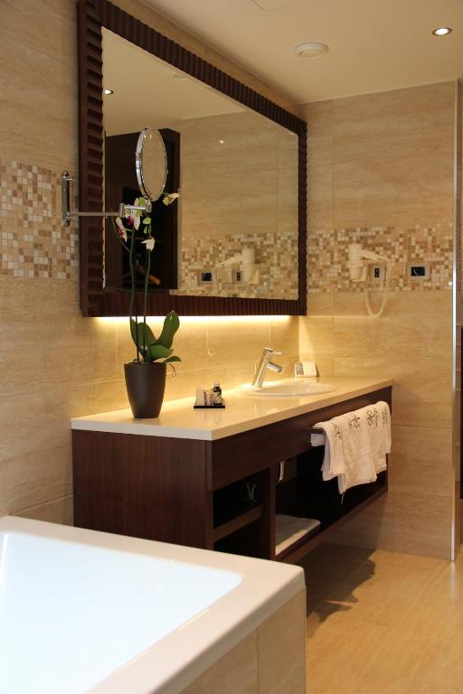 Kúpeľňa v ubytovaní Boutique Hotel Adria