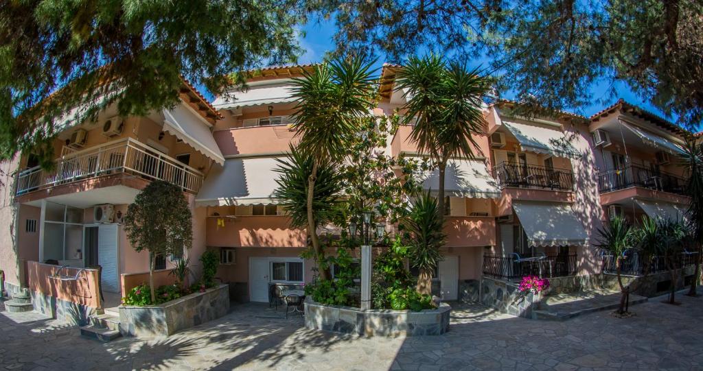 Budynek, w którym mieści się apartament
