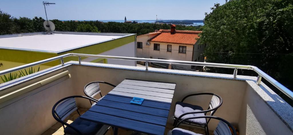 Balkon lub taras w obiekcie Bellavista Medulin Sea View