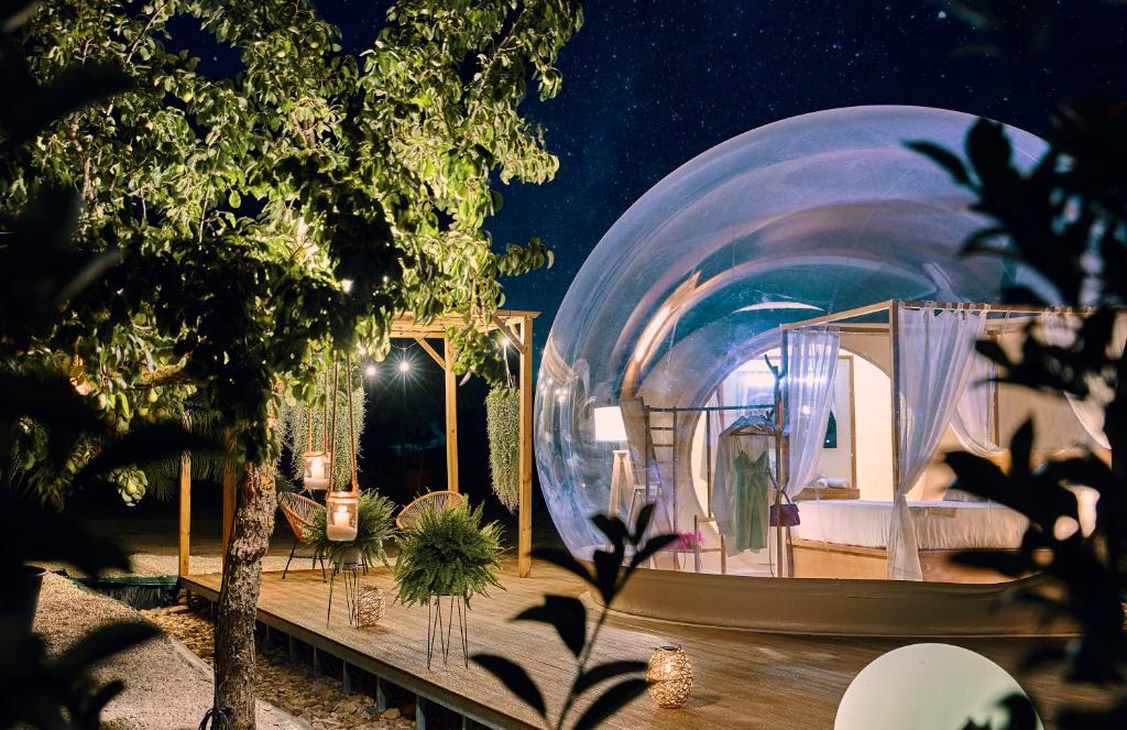 Vonkajšia záhrada v ubytovaní Sky Room Cuore del Cilento