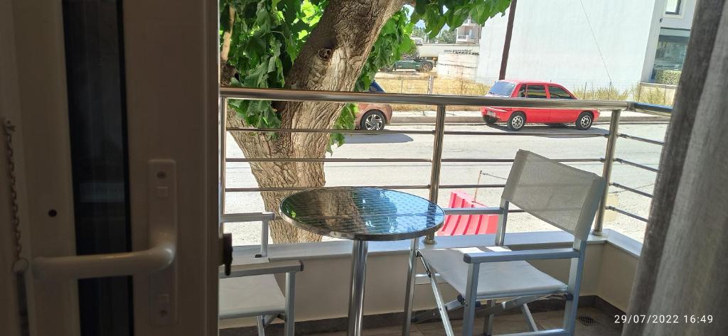 A balcony or terrace at ERODIOS TOWN