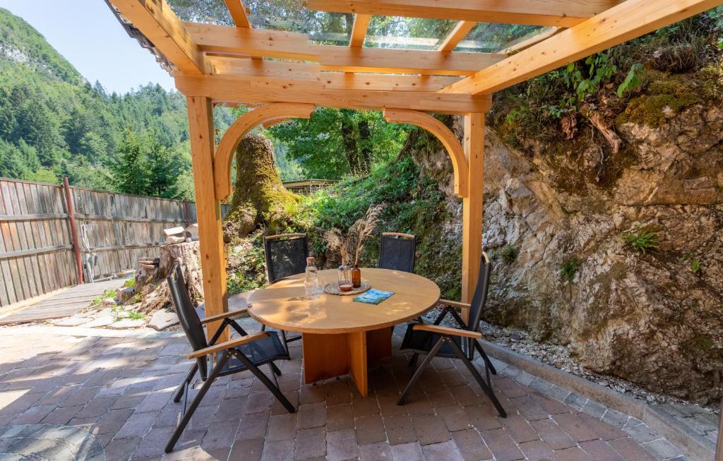 Patio nebo venkovní prostory v ubytování Lavender Lodge Bled
