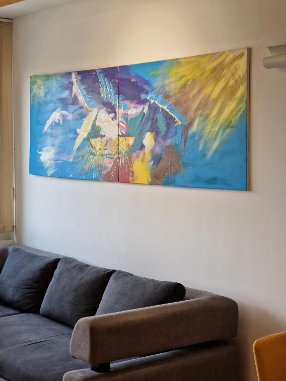 Posezení v ubytování Apartment Lasta