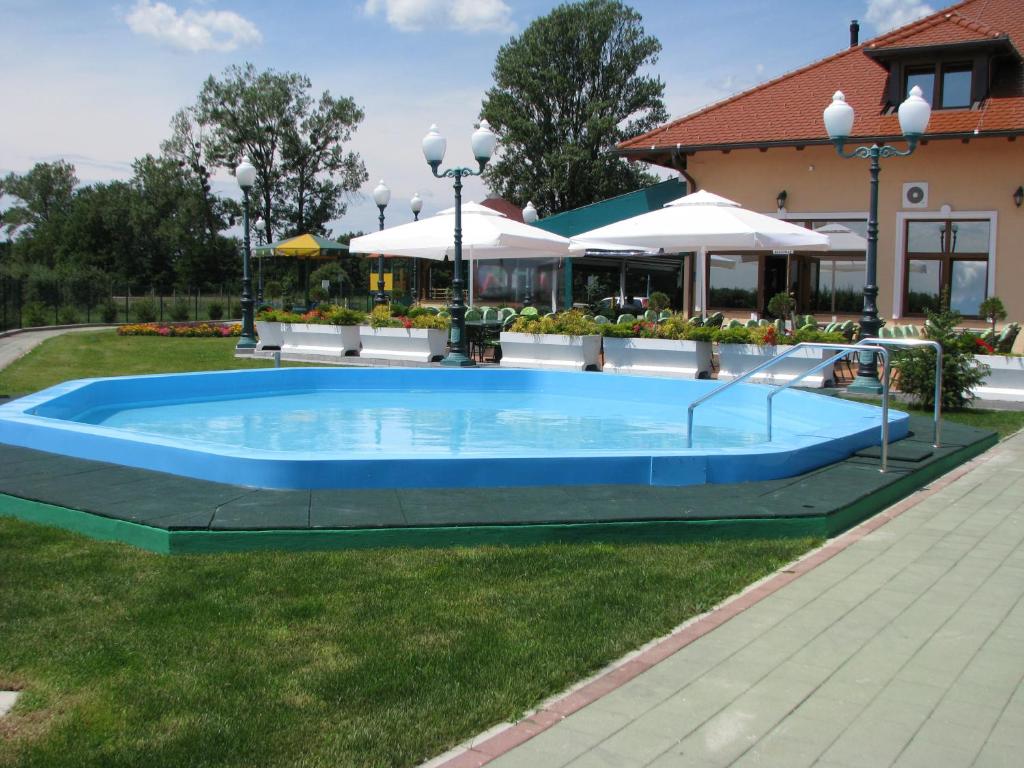 Basen w obiekcie Hotel Kralj lub w pobliżu