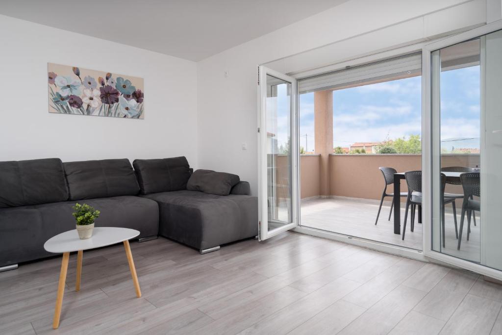 Posezení v ubytování Apartmani Villa Ruby