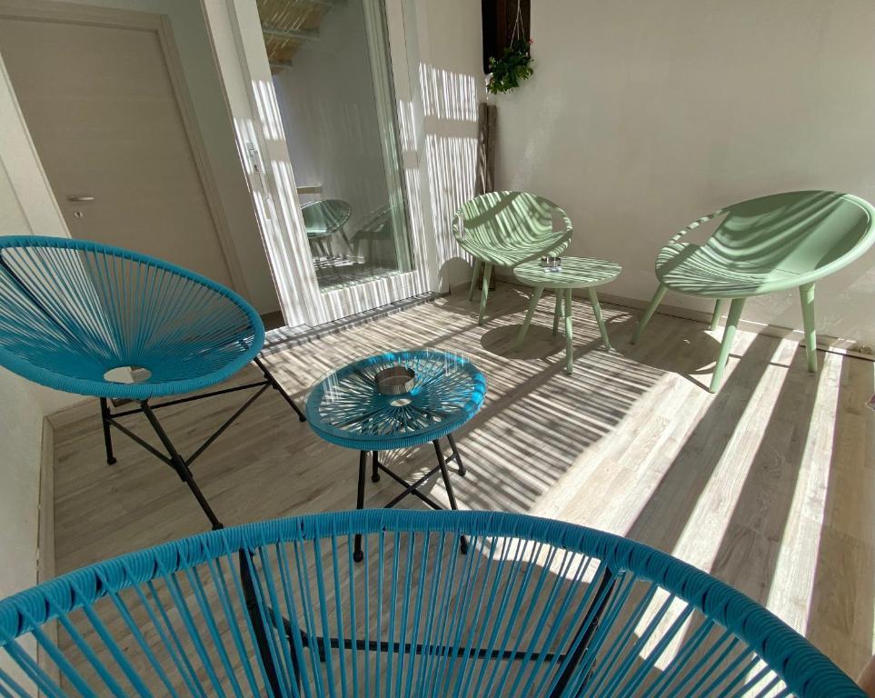 Posezení v ubytování Il Timone B&B