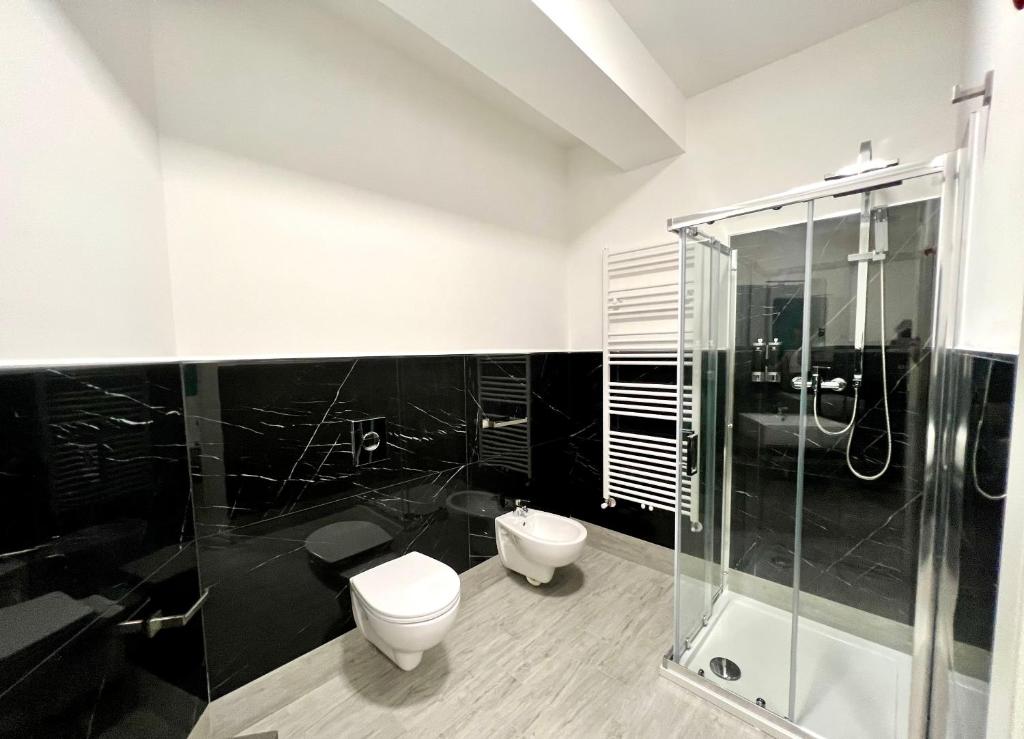 Koupelna v ubytování Siclari B&B-Rooms&Suite