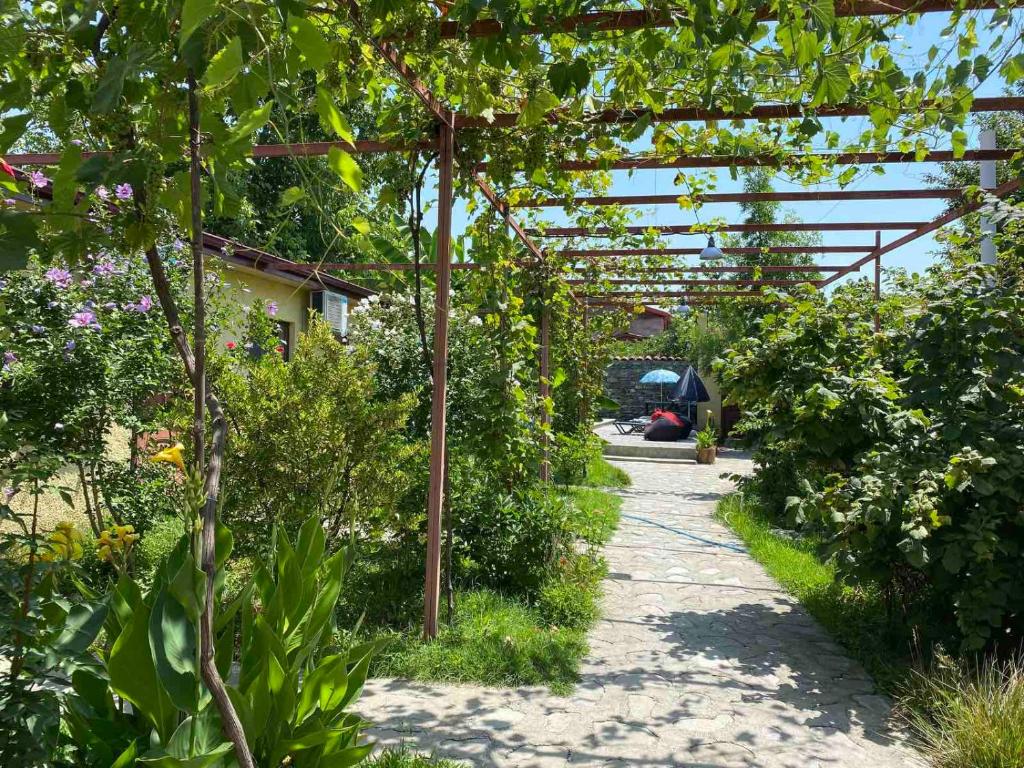 Zahrada ubytování Hotel Villa Eniseli