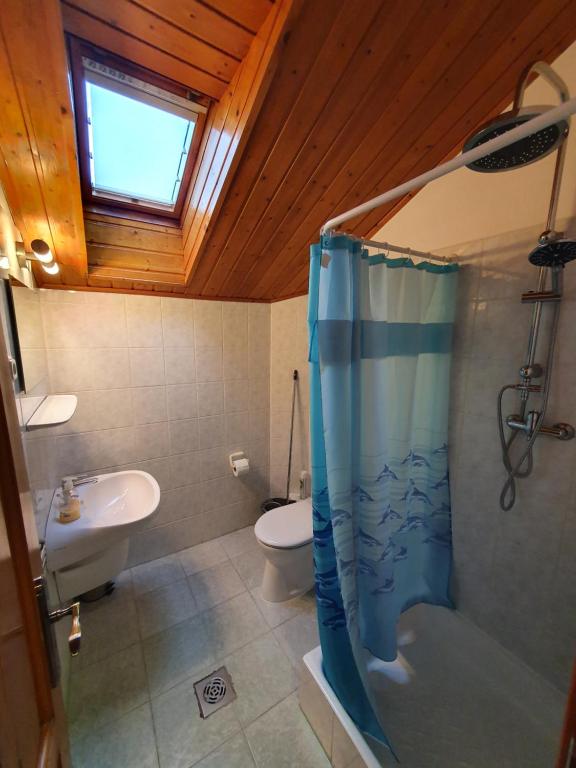 Koupelna v ubytování Arizona apartman