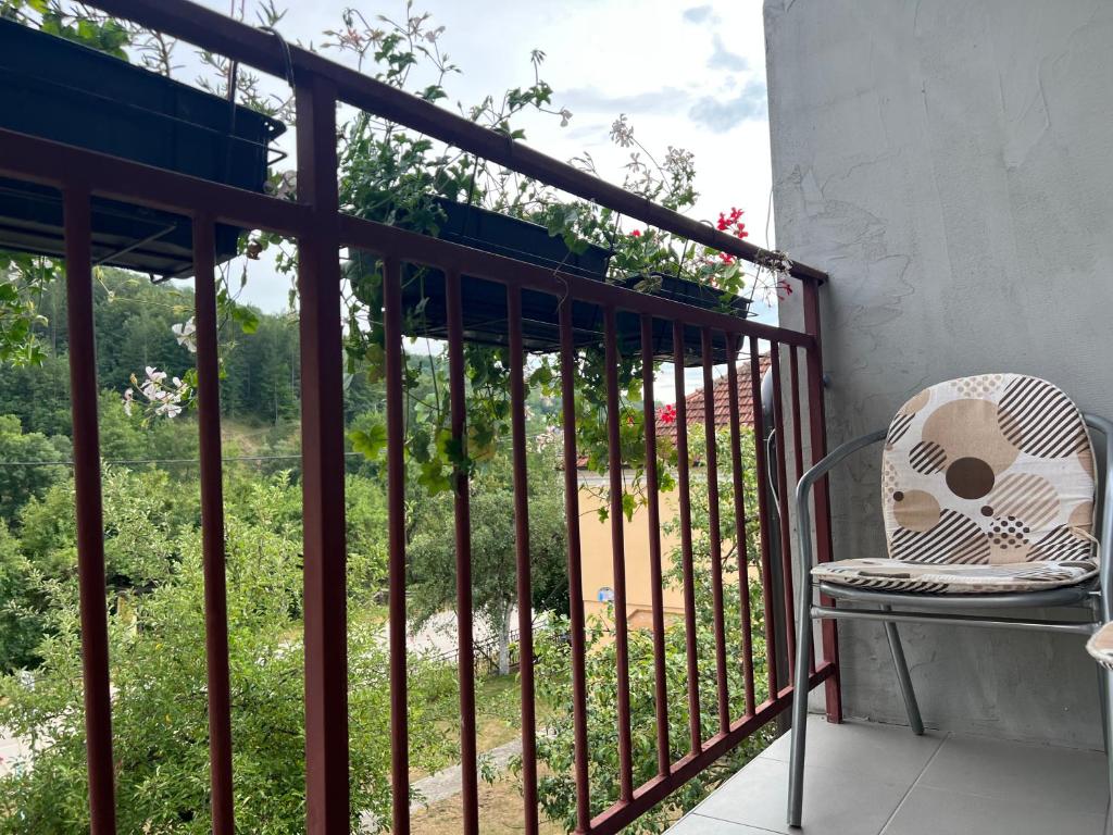 Balkón nebo terasa v ubytování Mokra Gora Central Apartments