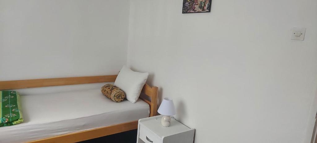 Postel nebo postele na pokoji v ubytování Apartman Paje