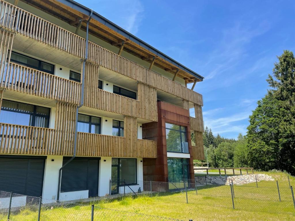 Budova, kde se apartmán nachází