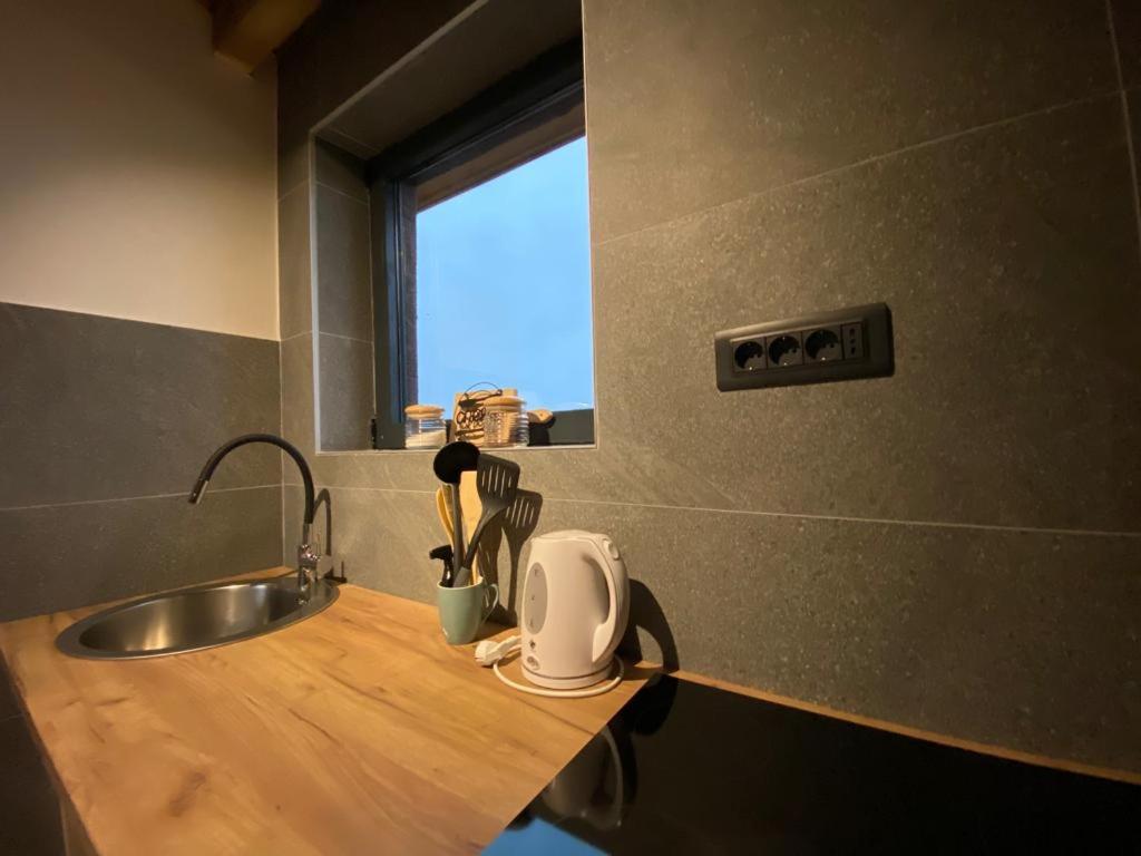 Kuchyň nebo kuchyňský kout v ubytování DANDELION HOUSE