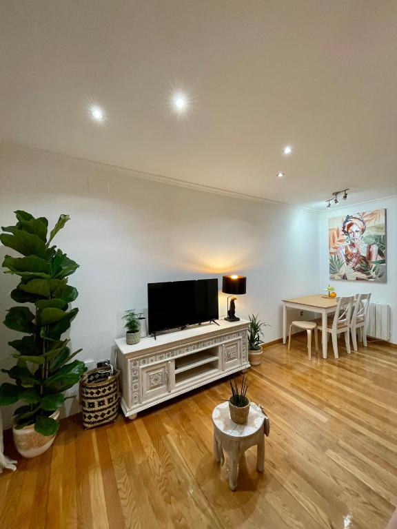 A television and/or entertainment centre at A Das Marias GALLERY