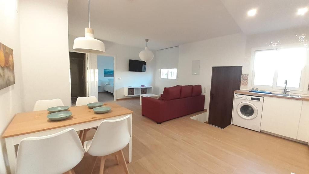 Kuchyňa alebo kuchynka v ubytovaní Apartamento Alegría