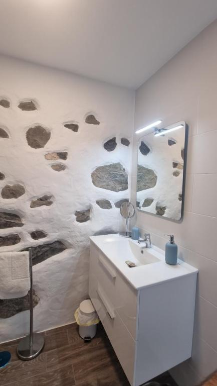 Koupelna v ubytování El Nido Agaete
