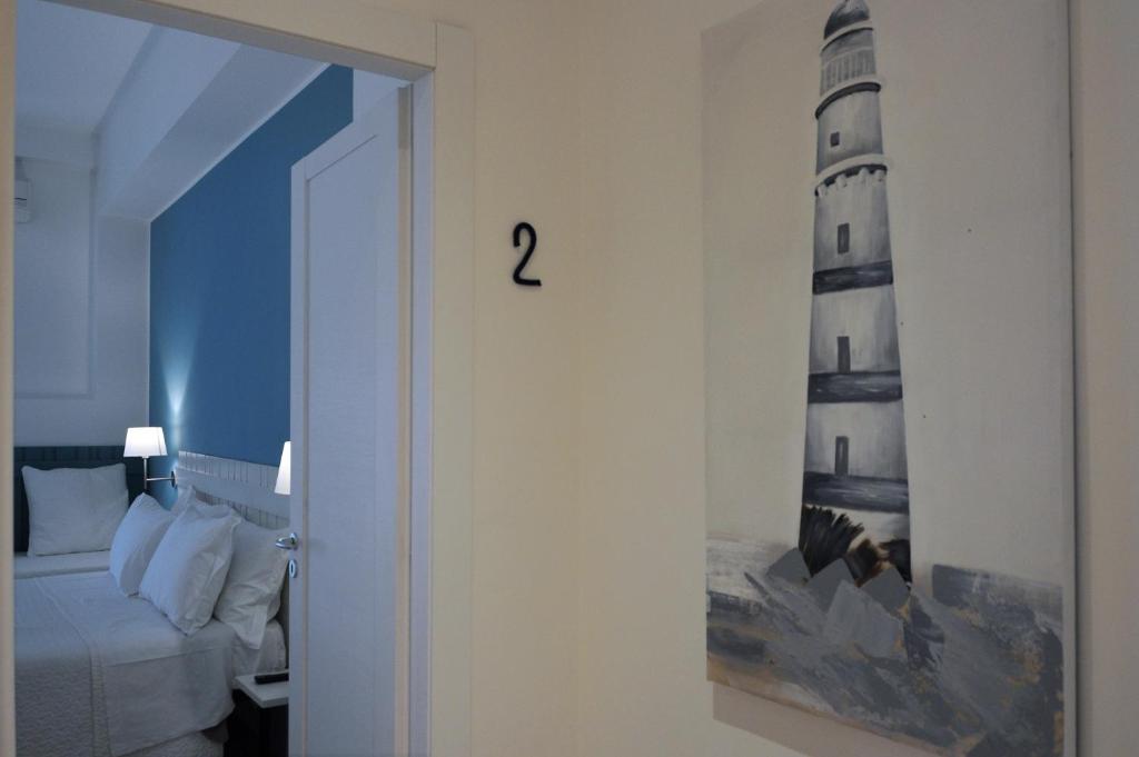 Postel nebo postele na pokoji v ubytování B&B Medinblu
