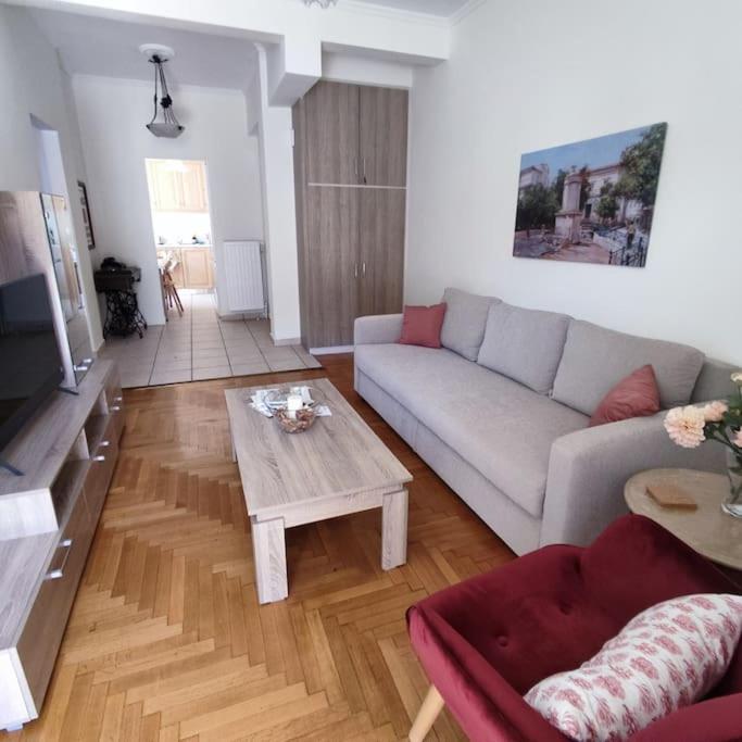 A television and/or entertainment centre at Plaka's Heart