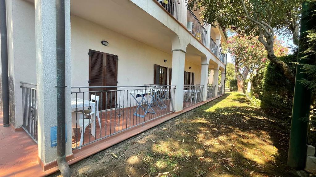 Balkón nebo terasa v ubytování Hotel Boschetto