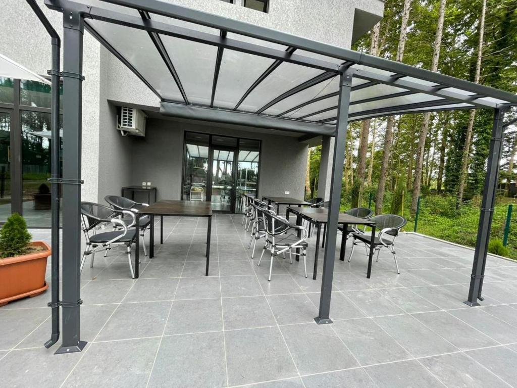 Balkón nebo terasa v ubytování Villa Story Hotel