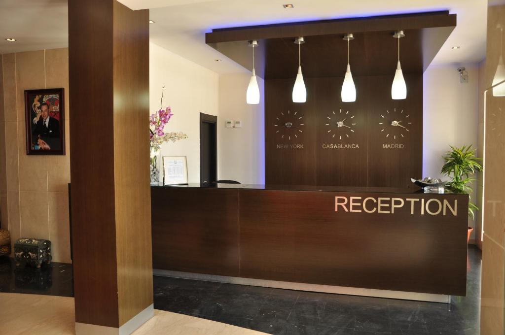 Vstupní hala nebo recepce v ubytování Hotel Omeya