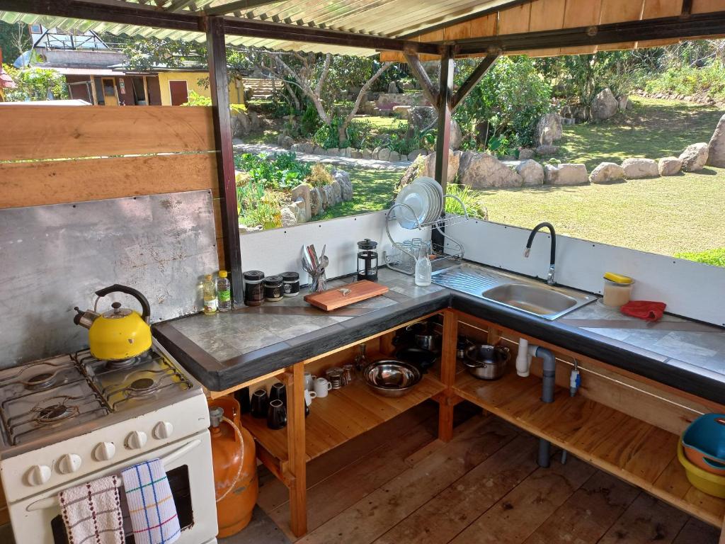 Biosfera Lodge tipi para 3 personas