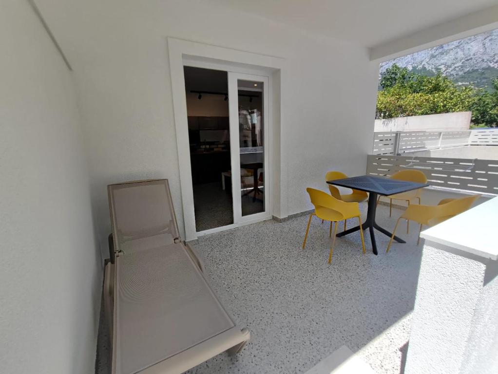 Nespecifikovaný výhled na hory nebo výhled na hory při pohledu z apartmánu