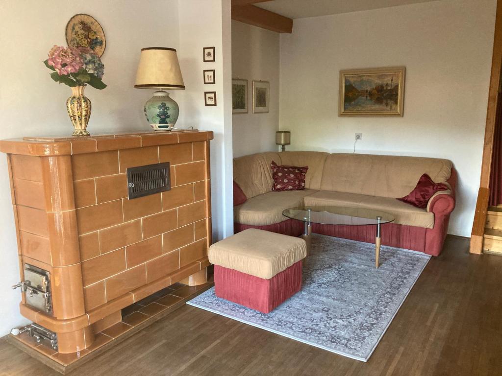 Posezení v ubytování COSY VINTAGE HOUSE