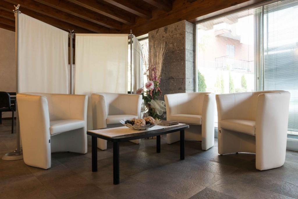 Posezení v ubytování Berghotel