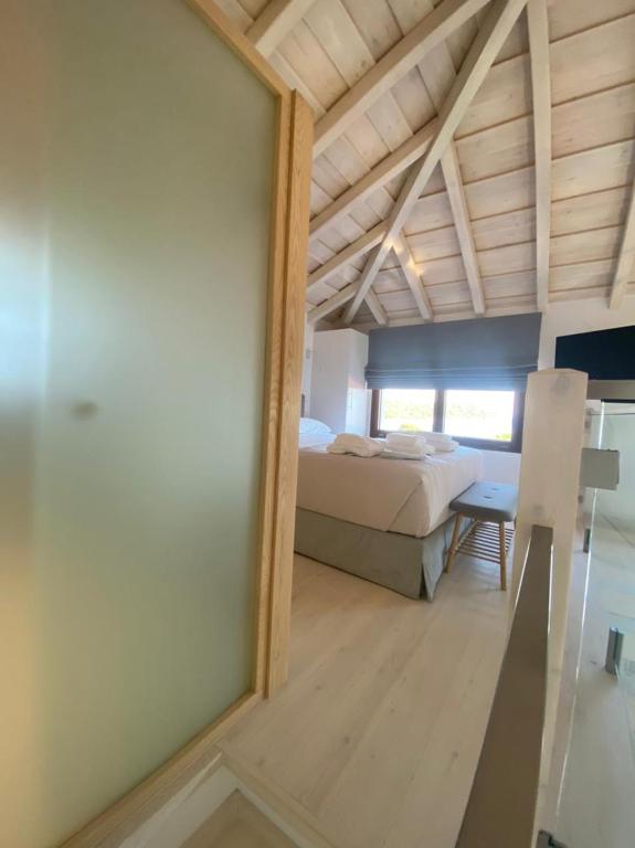 Postel nebo postele na pokoji v ubytování Magic Hotel