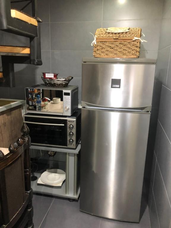 Kuchyň nebo kuchyňský kout v ubytování Apartment Lui