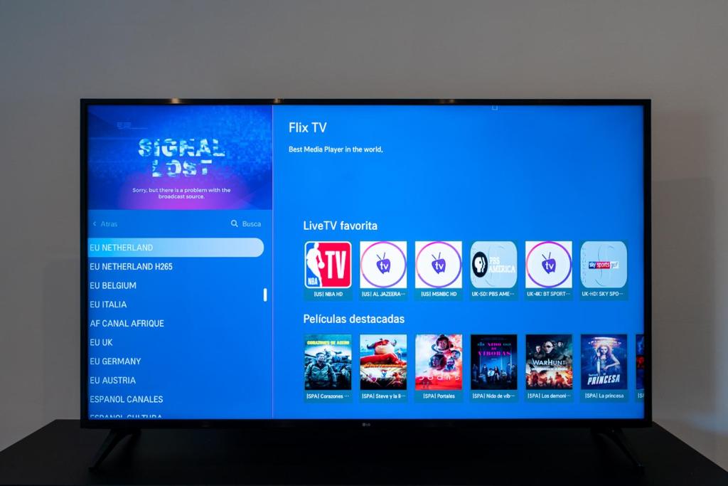 Televízia a/alebo spoločenská miestnosť v ubytovaní Estudio 2 PAX by costablancarent