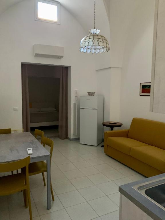 Posedenie v ubytovaní InterMezzo 2 - located in the center of Salento equidistant from the 2 seas