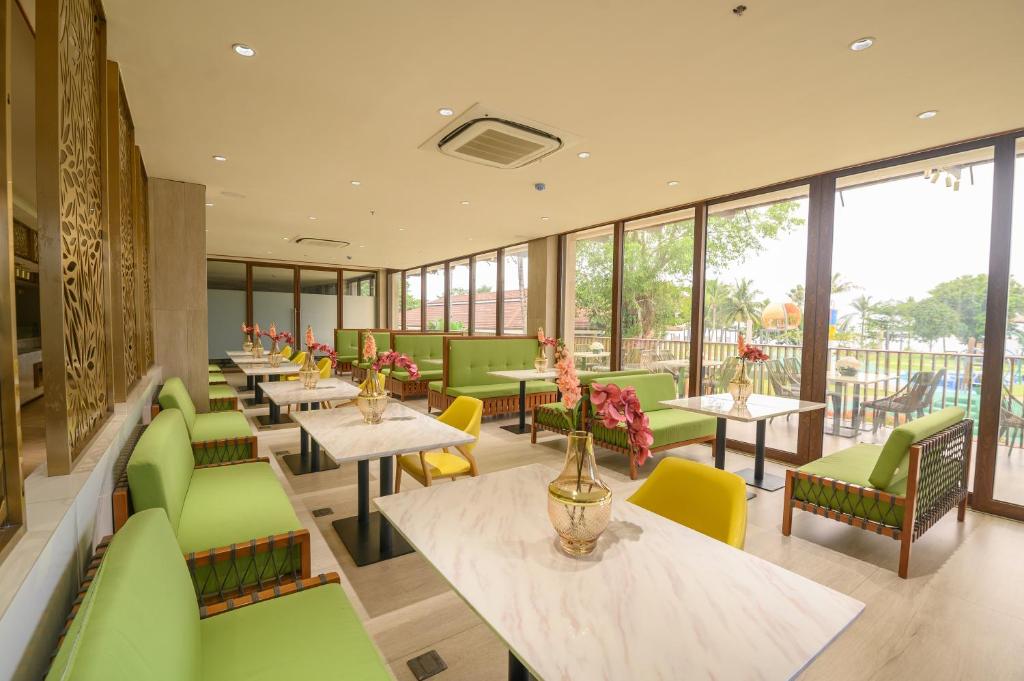 Posezení v ubytování Nouveau Resort