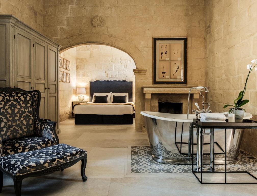 Posezení v ubytování Cesca's Boutique Hotel