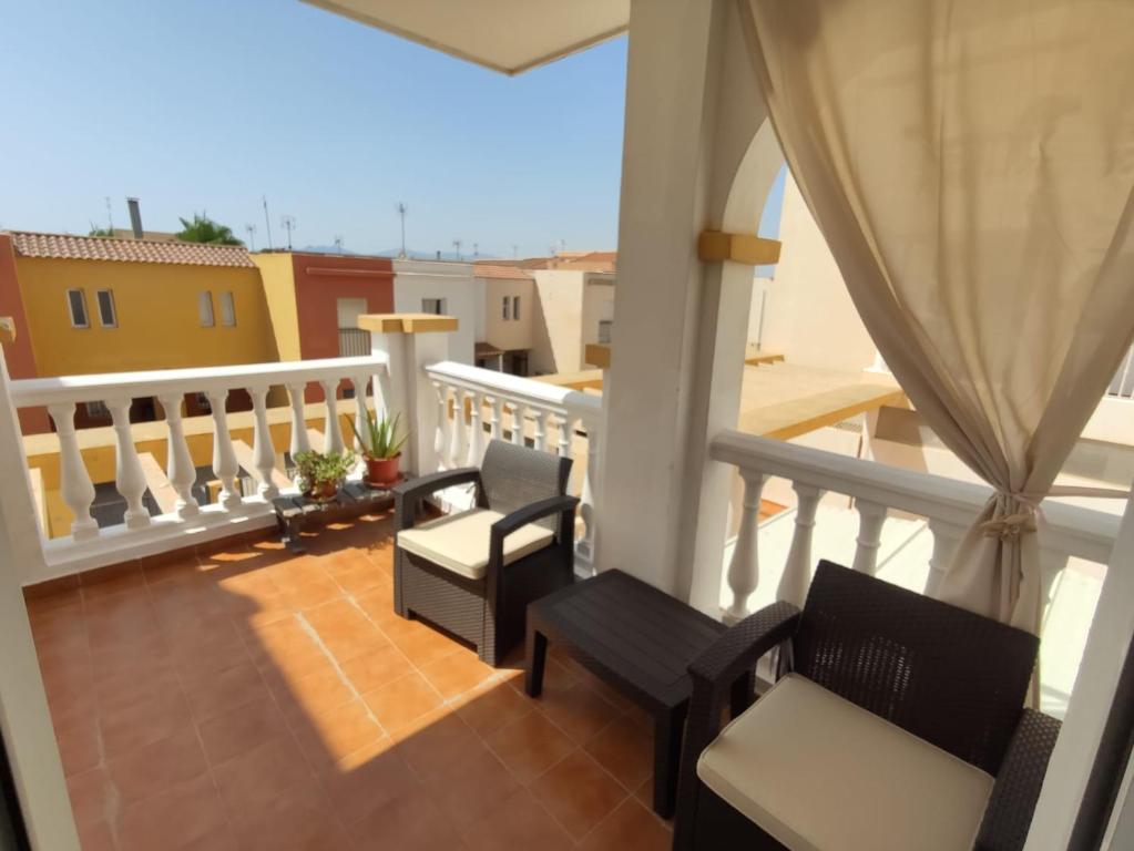 Μπαλκόνι ή βεράντα στο cerca plaza de Toros, 2 habitaciones