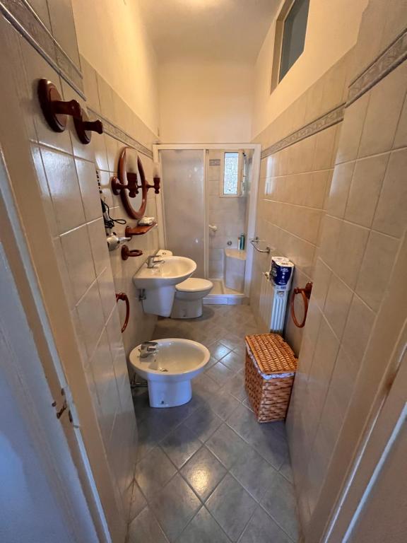 Koupelna v ubytování Casa Le Grazie