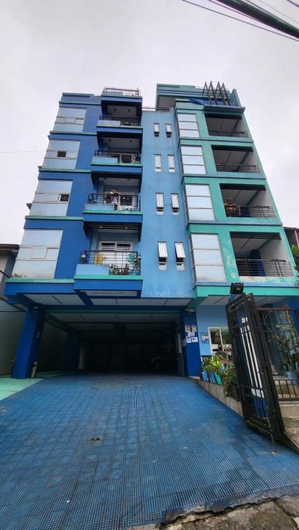 Bygningen som lejligheden ligger i