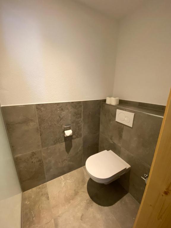 Kúpeľňa v ubytovaní Haus Pregenzer