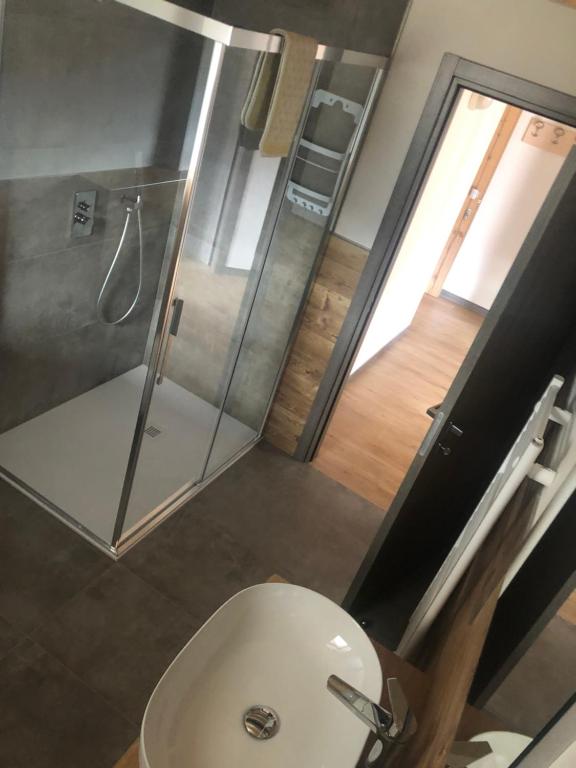 Koupelna v ubytování Tilde