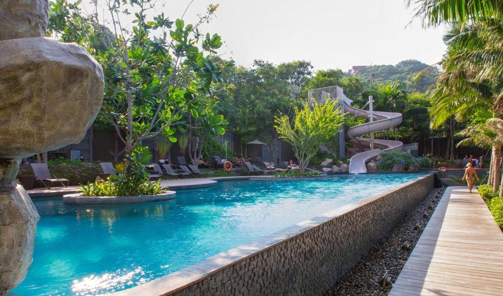 Bazén v ubytování Amazingly UNIXX 2 Bedroom Condo in Pattaya nebo v jeho okolí