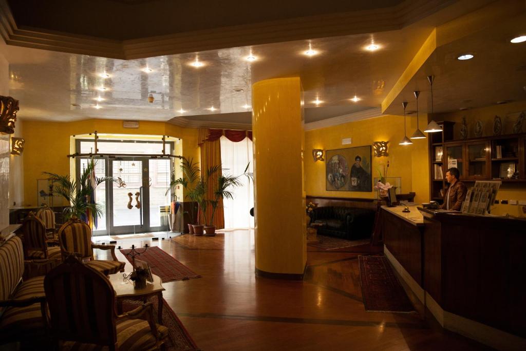 Posezení v ubytování Hotel Altavilla