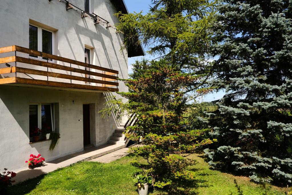 Vonkajšia záhrada v ubytovaní Pokoje u Ani
